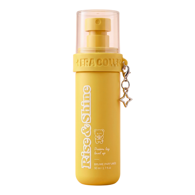 Brume parfumée Rise & Shine ERA Collection, flacon jaune 90 ml avec charm étoile